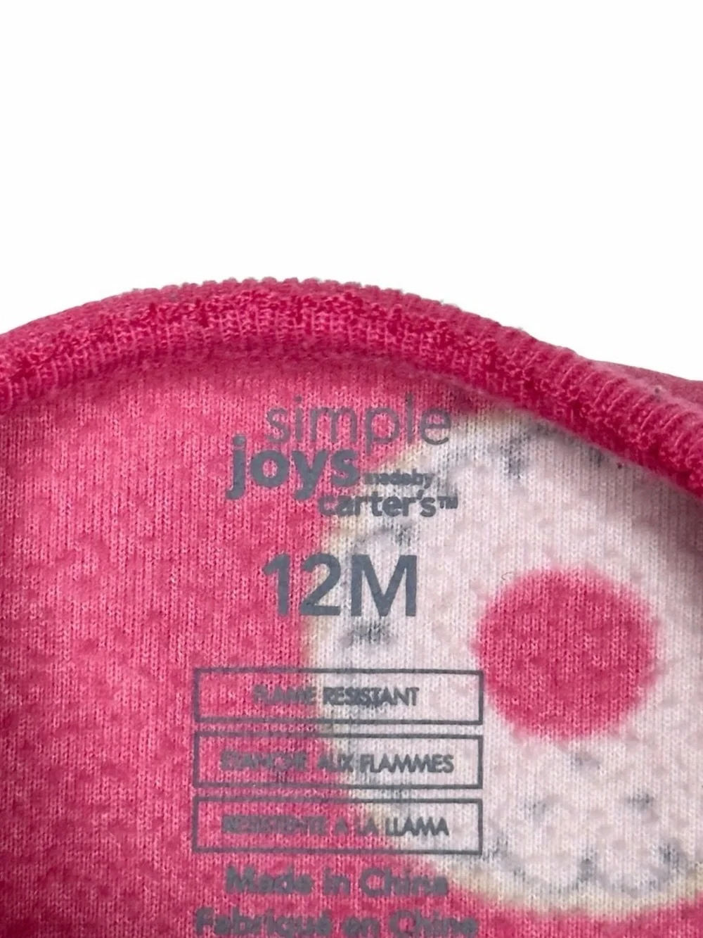 Simple Joys By Carter’s Sweets Fleece‎ Pajamas